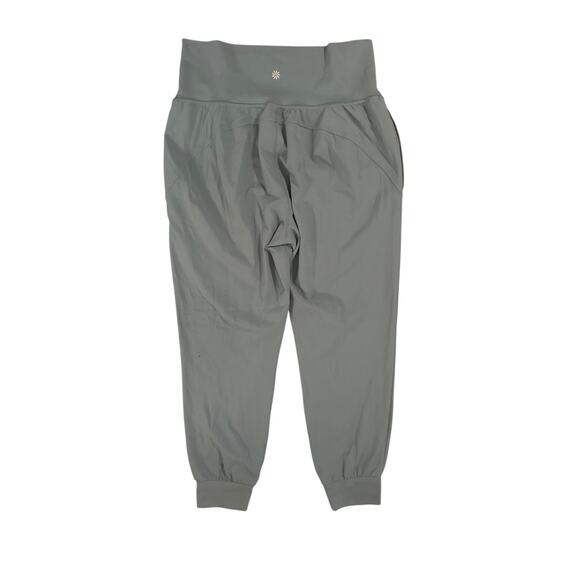 Women M Athleta Salutation Jogger PowerVita Pants 531288 High Rise Riviera Blue - Picture 4 of 6